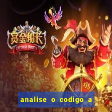 analise o codigo a seguir 1 import javax.swing.joptionpane